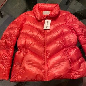 Athleta Lofty Down Jacket Coral Petal Size Large